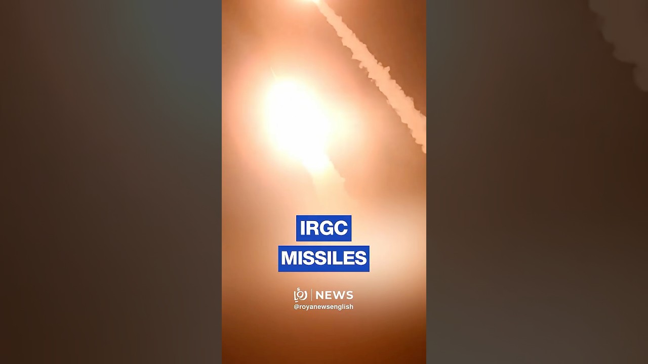 IRGC releases footage of missile strike against &lsquo;Israel&rsquo;