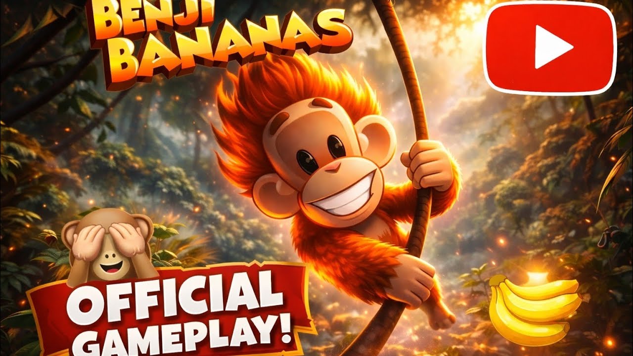 🐒 Benji Bananas Gameplay – Jungle Me Sabse Crazy Swing Ever! 😱🔥 Viral video #youtube #gameplayvideo 