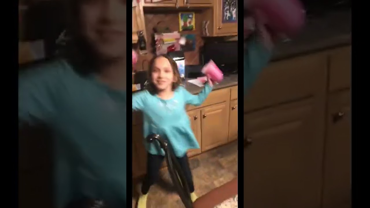 Kalli&rsquo;s first SCARY MOVIE! (Throwback Clip) #shorts