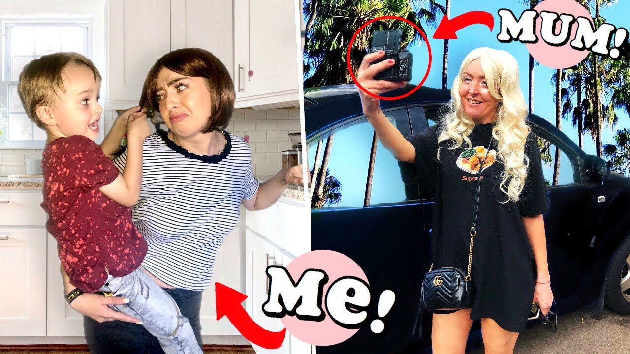 SWITCHING LIVES with my MUM for 24 HOURS!
