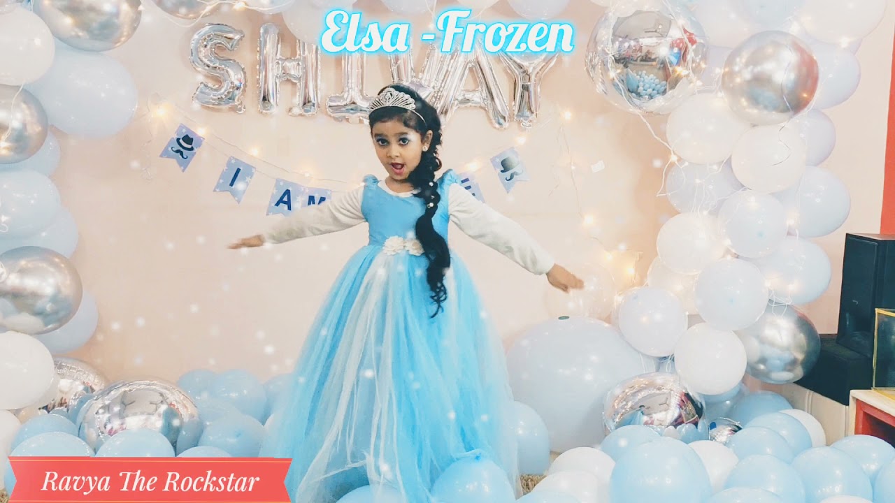Elsa -Frozen | Elsa Role play | Kid dress up as Elsa | Disney Princess |let it go dance | dialogue