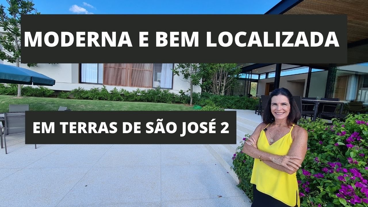 MODERNA E BEM LOCALIZADA EM TERRAS DE SÃO JOSÉ 2
