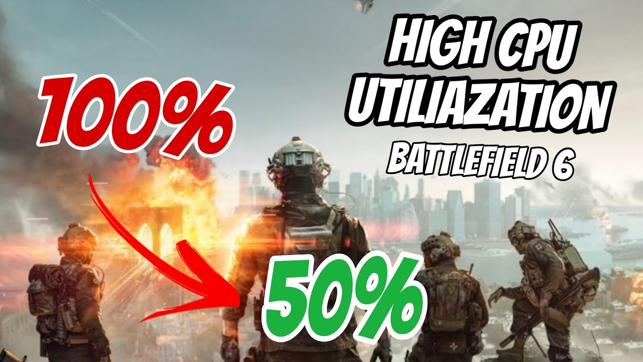 ИСПРАВЛЕНИЕ ВЫСОКОЙ ЗАГРУЗКИ ПРОЦЕССОРА BATTLEFIELD 6