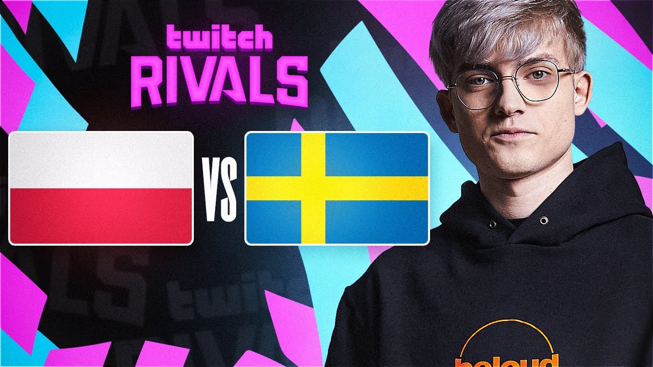 TWITCH RIVALS - POLSKA vs SZWECJA (ArQuel, Rybson, Overpow, Kubon, Snoower)