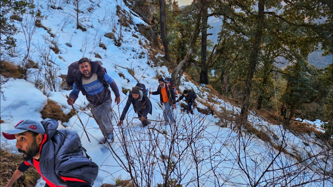 Bharatkot/Bhatkot Trek during snow : Part - 1| Someshwar to Chhota Bhatkot