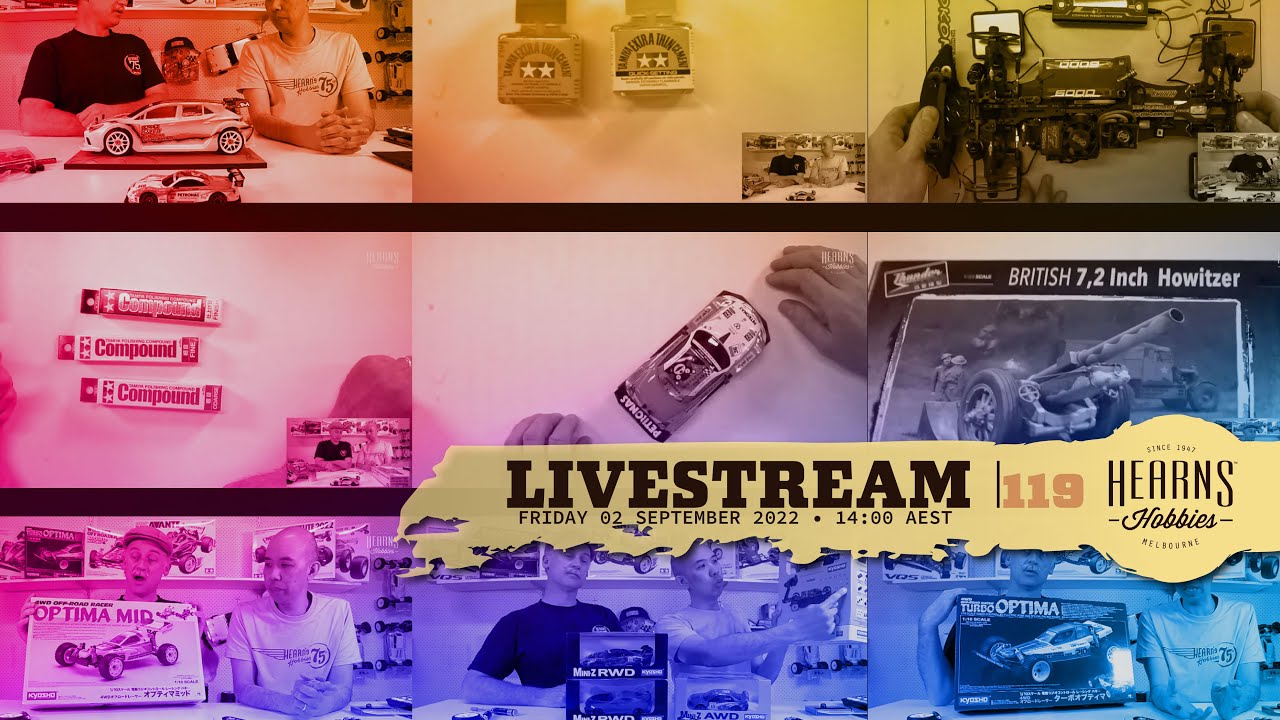 EP119 #askHearnsLive weekly hobby show.
