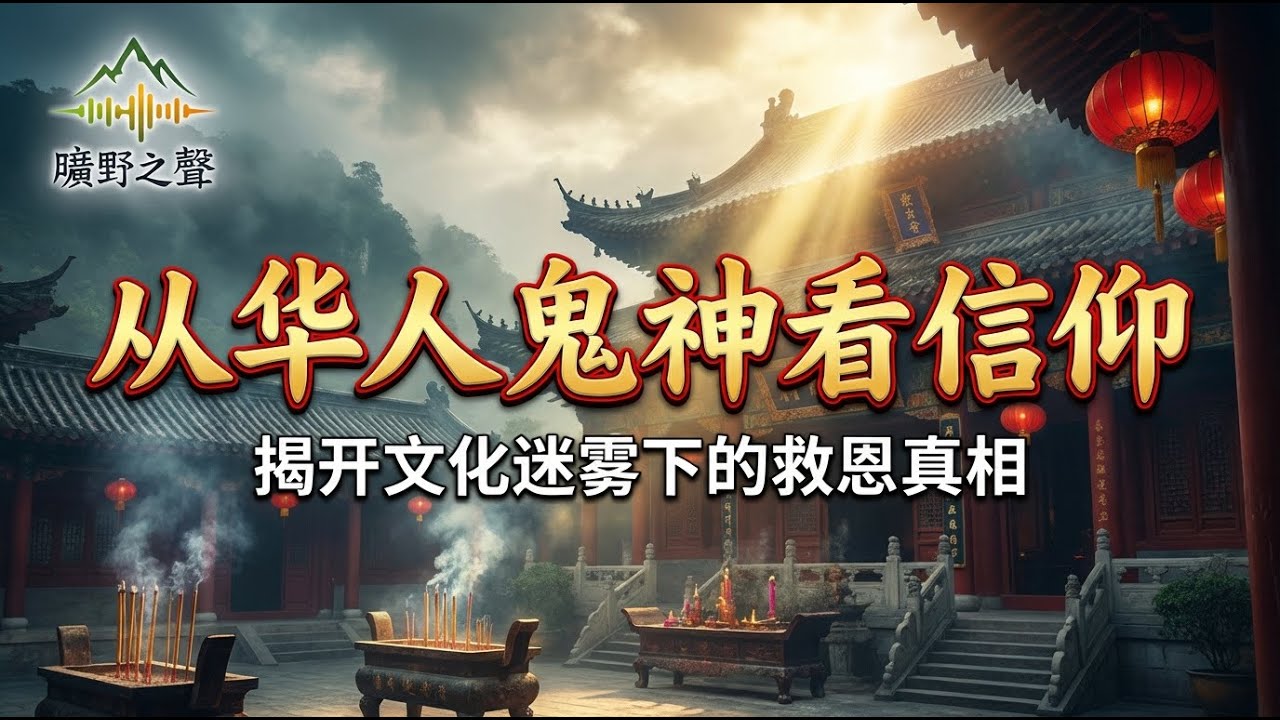 【从华人鬼神看信仰】你所拜的，究竟是鬼？ Is it God?揭开文化迷雾下的救恩真相｜陈天森牧师深度讲章【囯语】