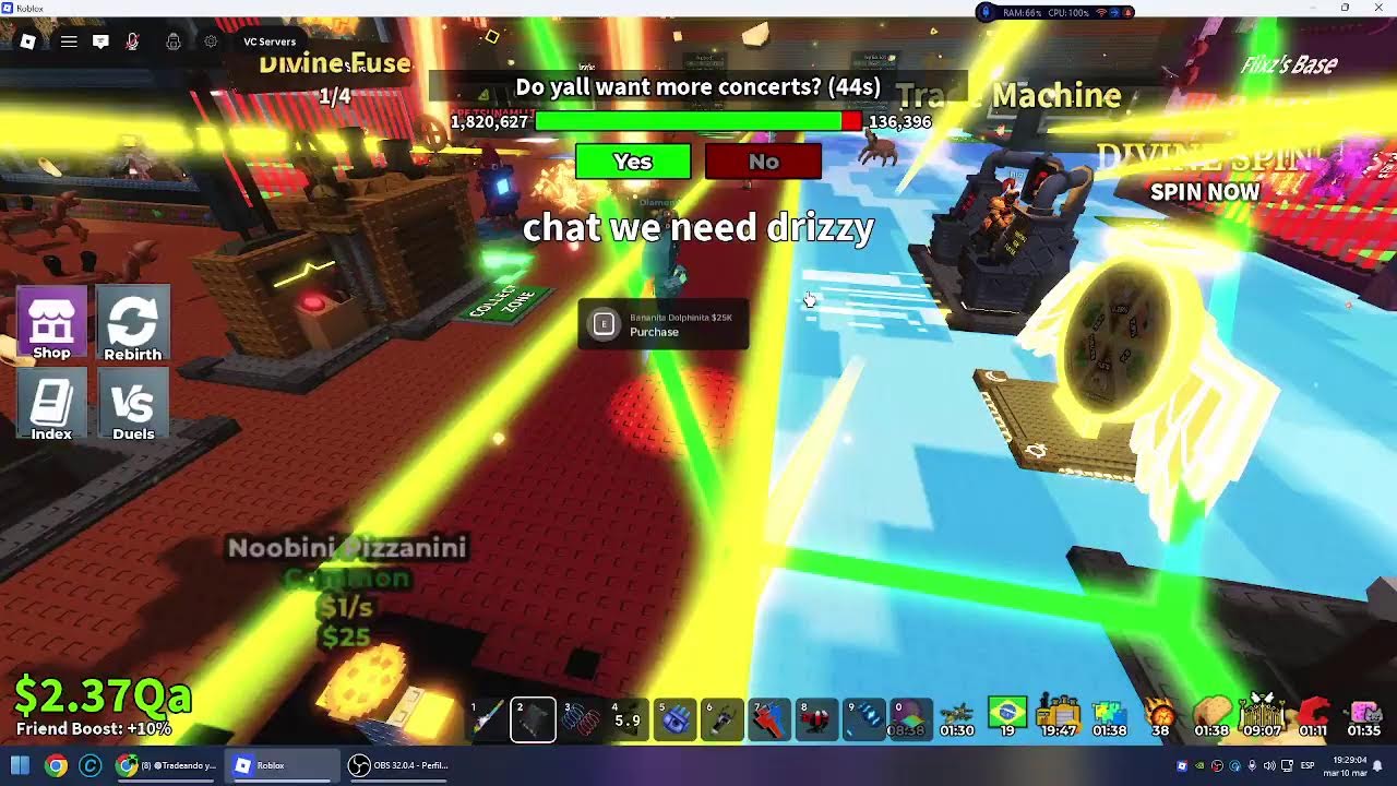 🔴Tradeando y haciendo pvp en steal a brainrot🔴