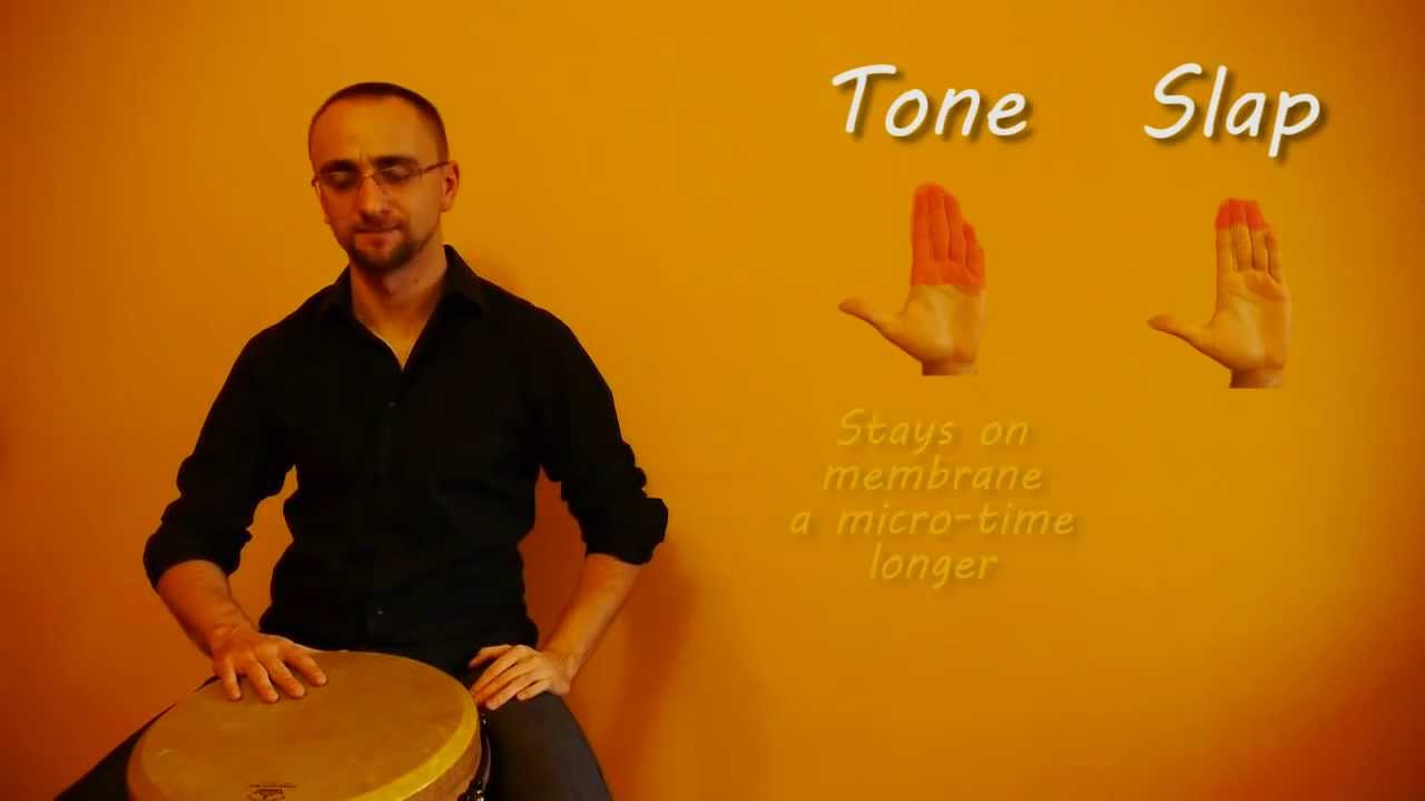 Djembe: Tone vs Slap