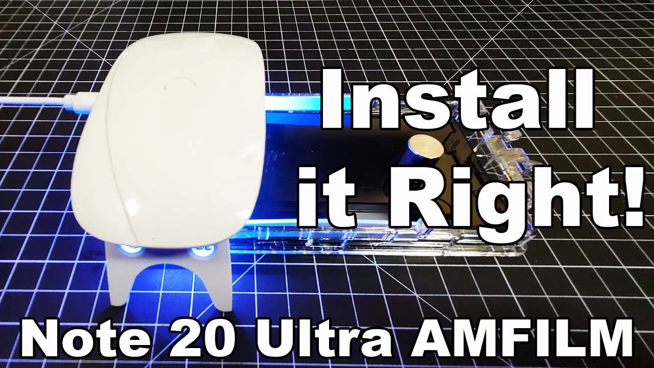 install It Right! AMFILM Samsung Galaxy Note 20 Ultra Screen Protector