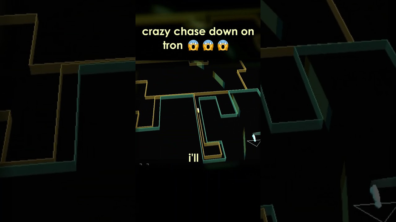 intimidation tactic of the ages #tron  #gaming #satisfying