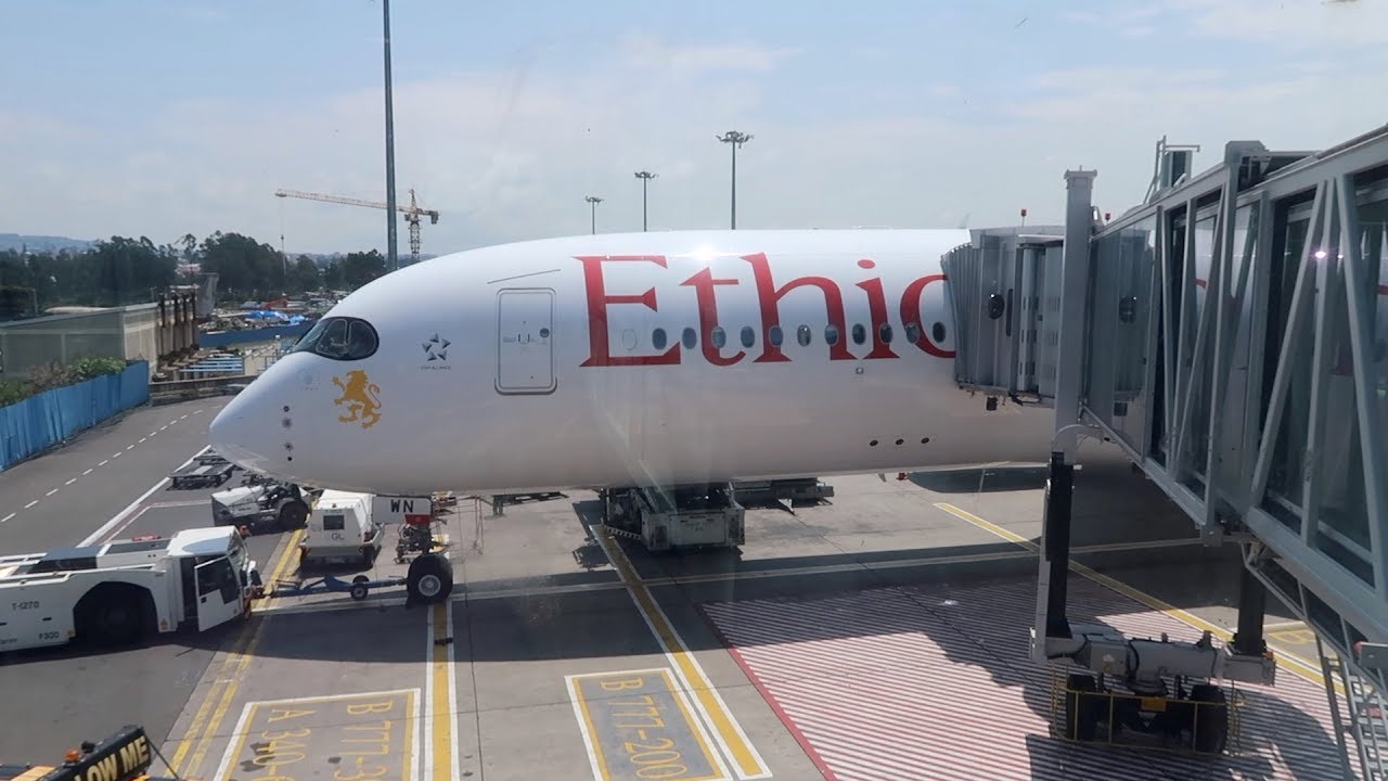 Ethiopian Airlines Business Class, Addis Ababa to London, A350-900