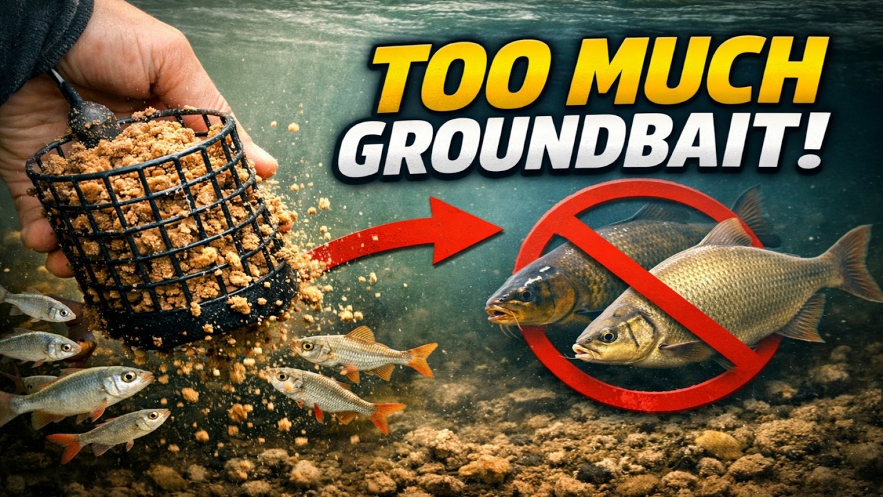 Stop feeding the small fry! Here is why your groundbait is actually scaring off the big fish.