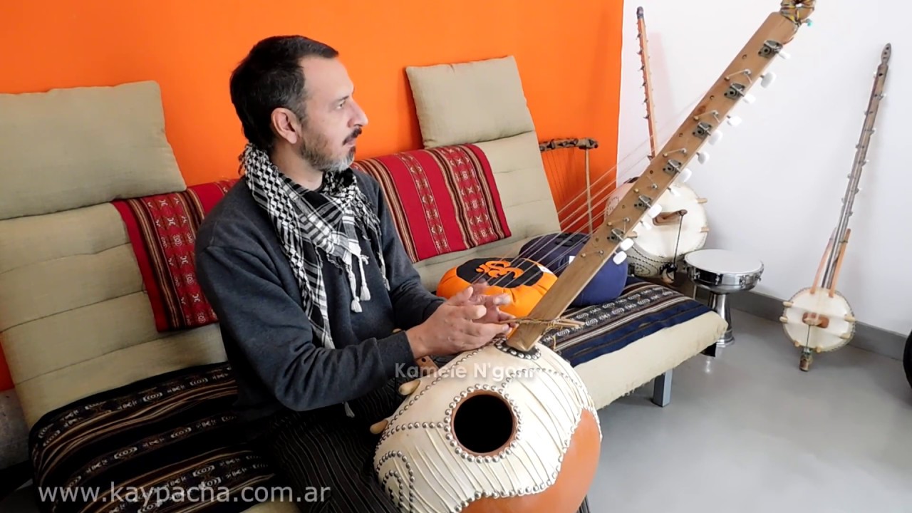 N'GONI KAMELE II - Arpa Africana - Cuerpo de madera - 12 cuerdas - electro ac&uacute;stico, Kaypacha.com.ar