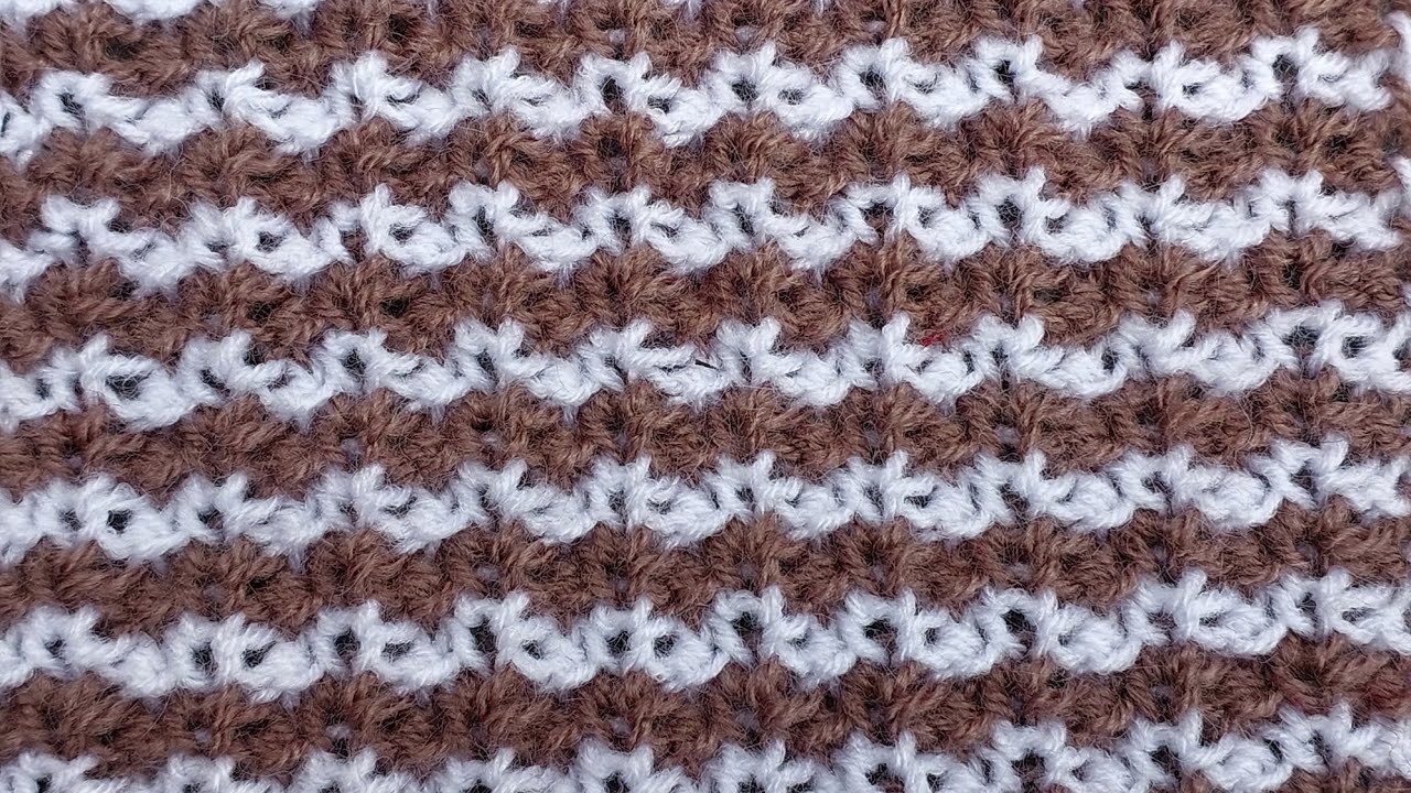 Very beautiful new and easy Knitting design 💫 #viralvideo #knitting #tejedoras #treanding 