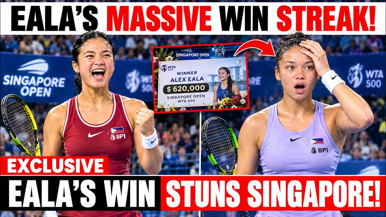 🚨 ALEX EALA STUNS COSTOULAS! Singapore Open CROWD ERUPTS Over Massive Prize Pool!