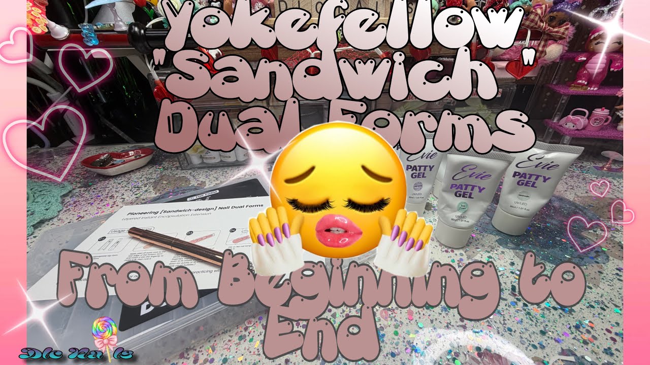 😃 Lets try Yokefellow Sandwich Nail Forms💅