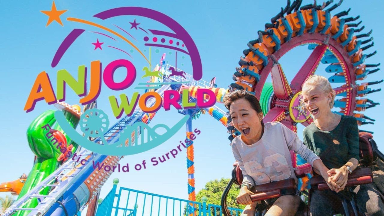 EXTREME RIDES IN THE LARGEST THEME PARK IN VISAYAS | ANJOWORLD THEME PARK CEBU | QkueenWalks Vlog#35