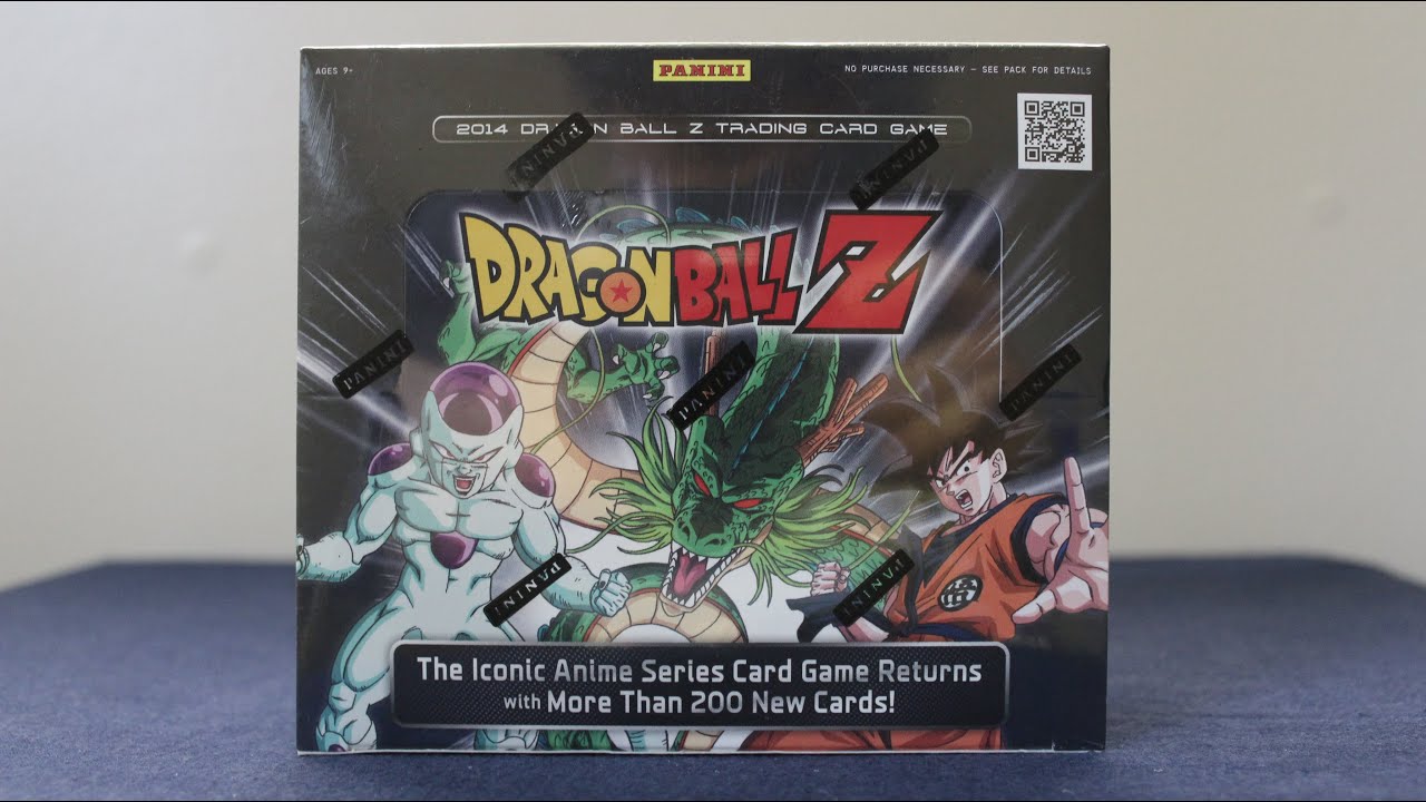 DRAGONBALL Z PANINI PREMIERE SET - BOOSTER BOX OPENING (PART 1)