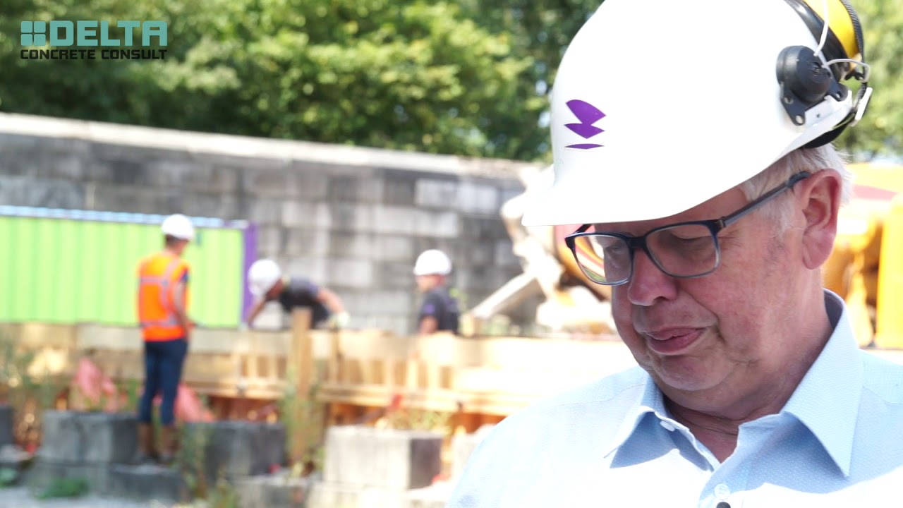 Jansen Beton BV, Delta Concrete en Mobilis Apeldoorn testen geopolymeerbeton