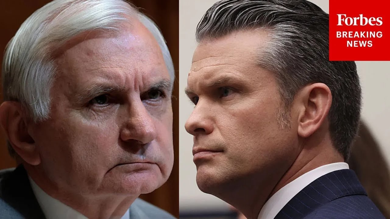 'You Have Threatened Polygraph Tests Against Senior Members Of The Military': Reed Confronts Hegseth