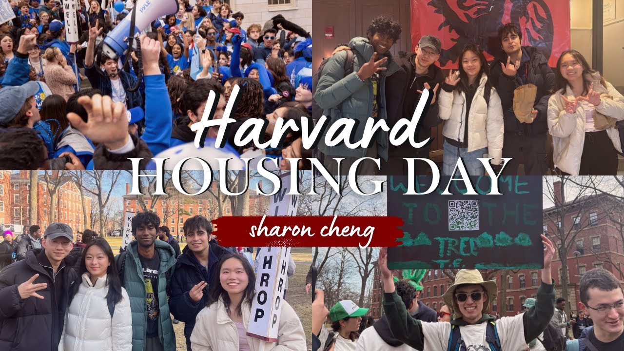 HARVARD HOUSING DAY!! || sharon @harvard