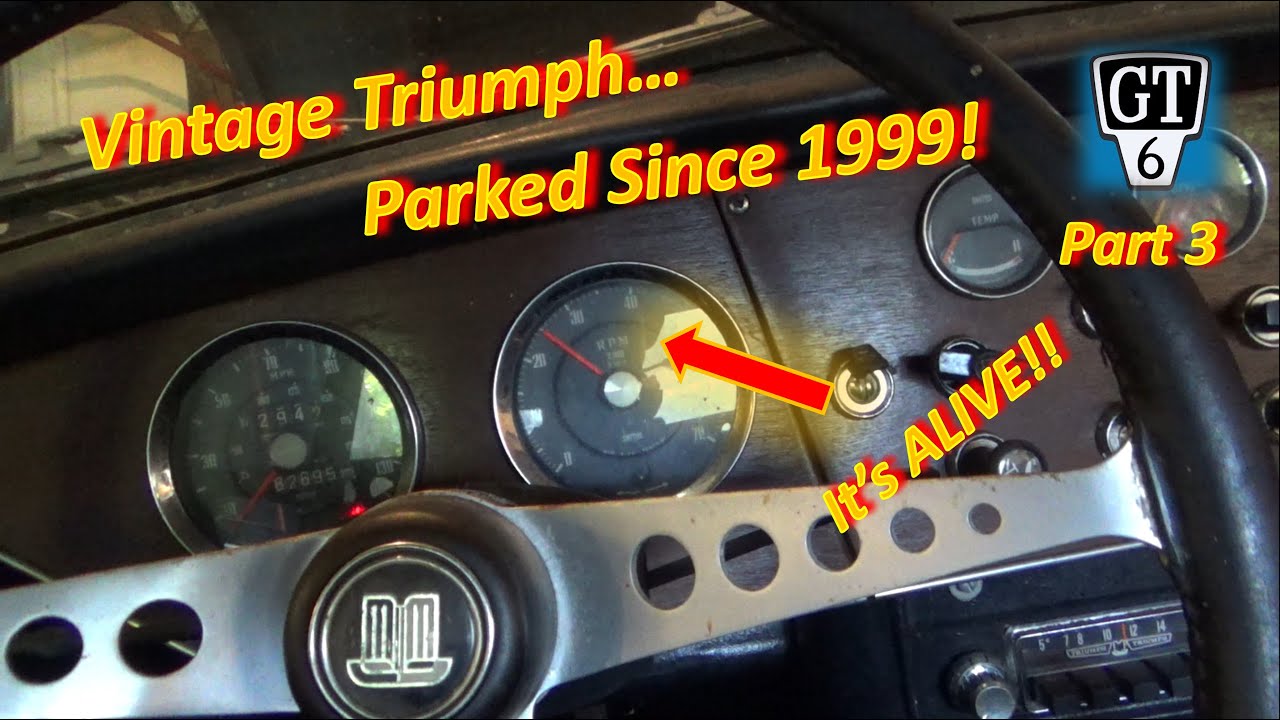 (Часть 3 — Заведётся ли?) Припаркован с 1999 года?! Triumph GT6 1967 года (Специальный выпуск ко ...