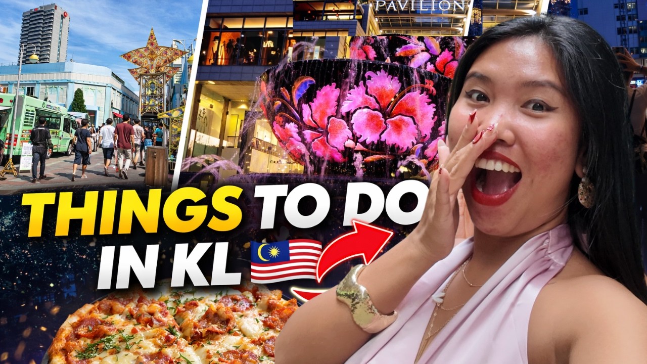 Things To Do in Kuala Lumpur 🇲🇾 | Kasturi Walk, Pavilion KL & Nightlife Food Tour