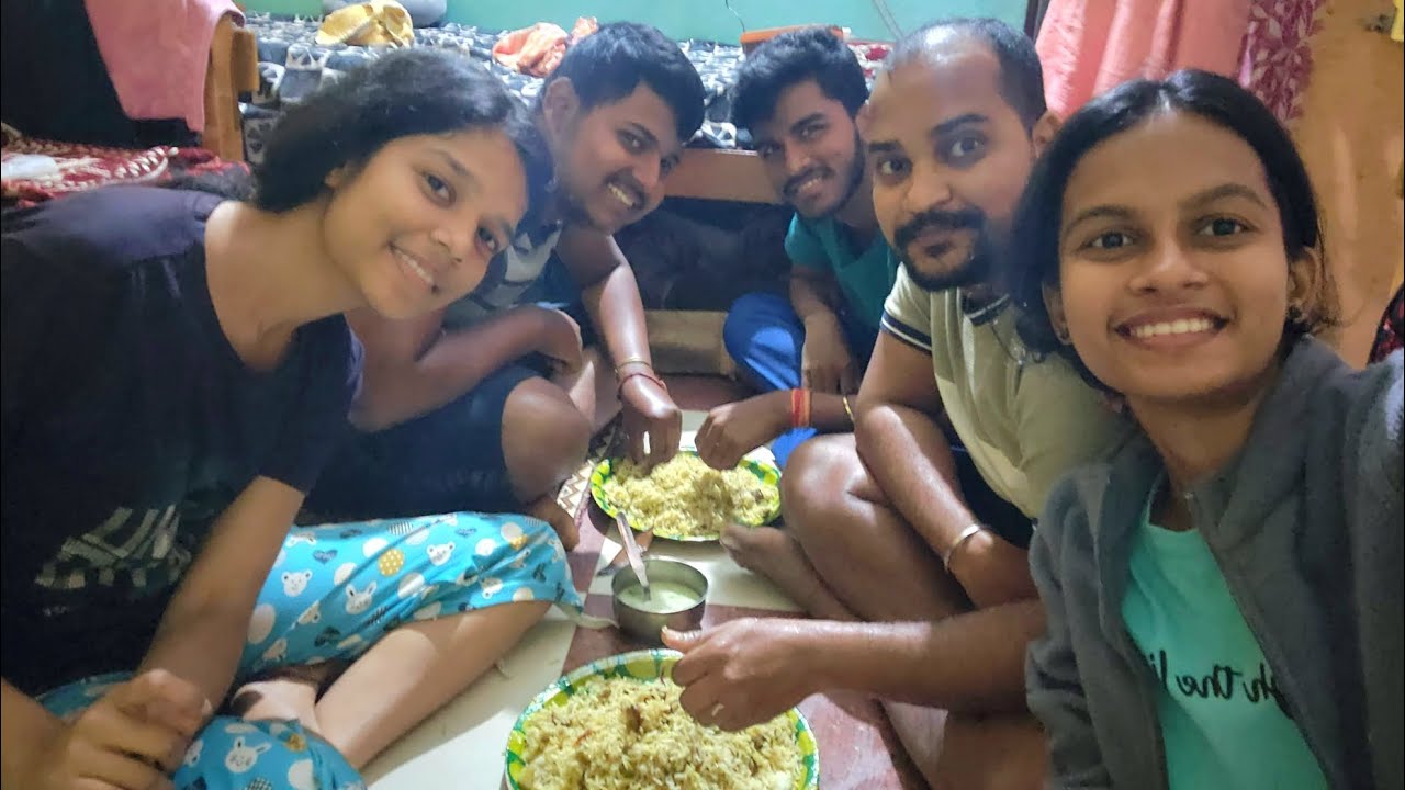 I made mushroom biryani🍄 for my cousins🤗