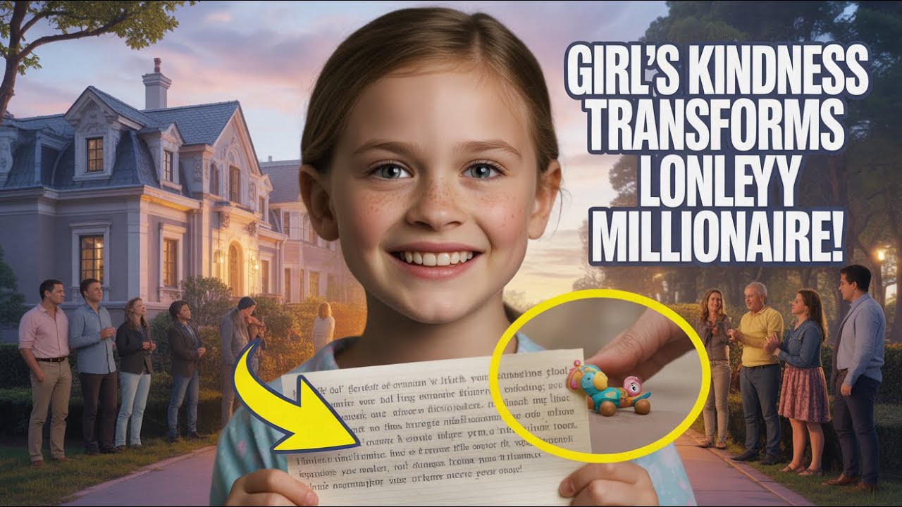 Discover How a Heartwarming Act by a Little Girl Changed a Lonely Millionaire's Life Forever!
