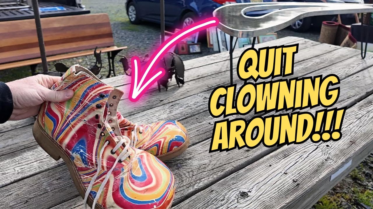 I Clown Around at the Flea Market and Miss Out on a Deal!