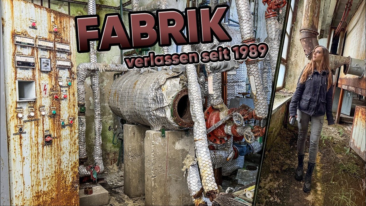 Fabrik seit 1989 stillgelegt – doch drinnen hört man immer noch Schritte 🤫