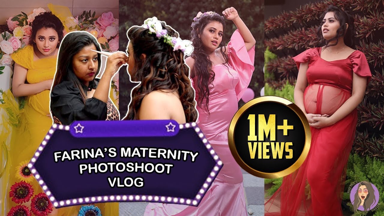 Exclusive | Farina's Maternity Photoshoot Vlog | Rhema's Castle