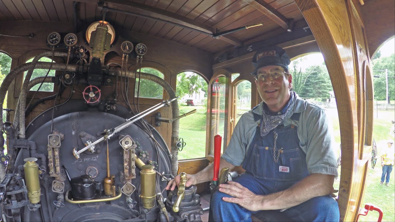 Steam into History interview with the Train Engineer