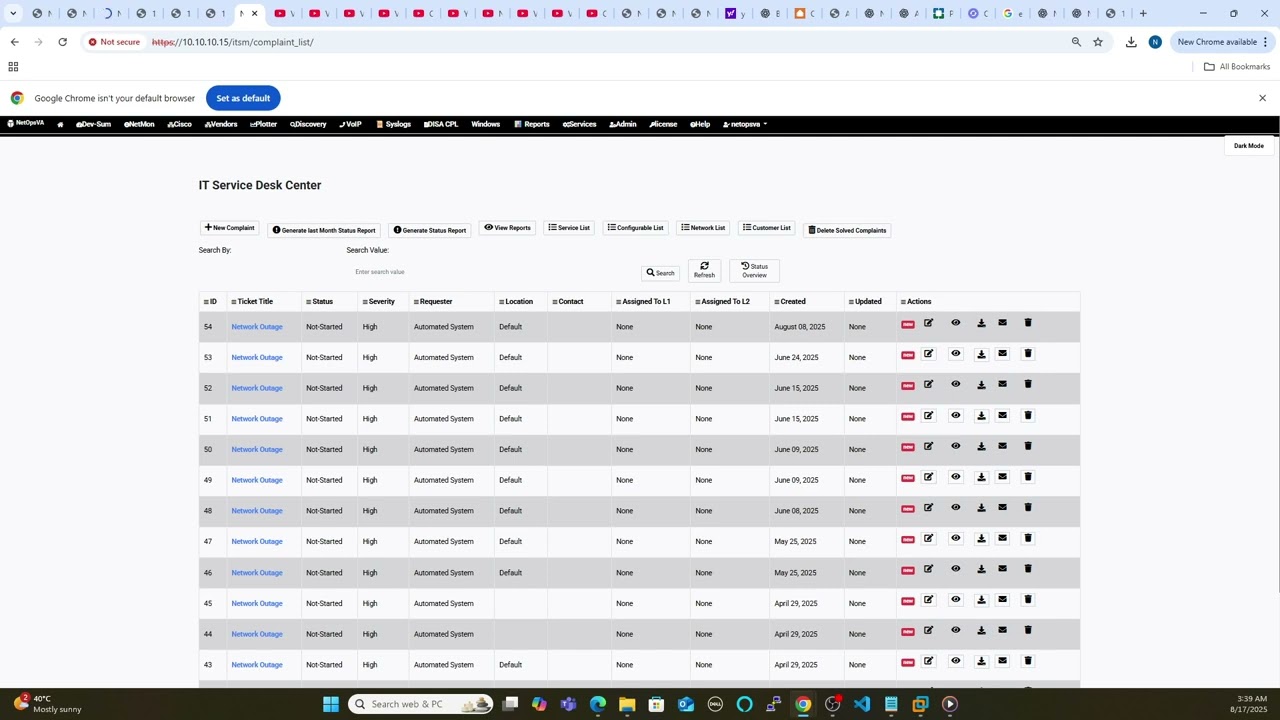 AI-Powered Network Monitoring and Management