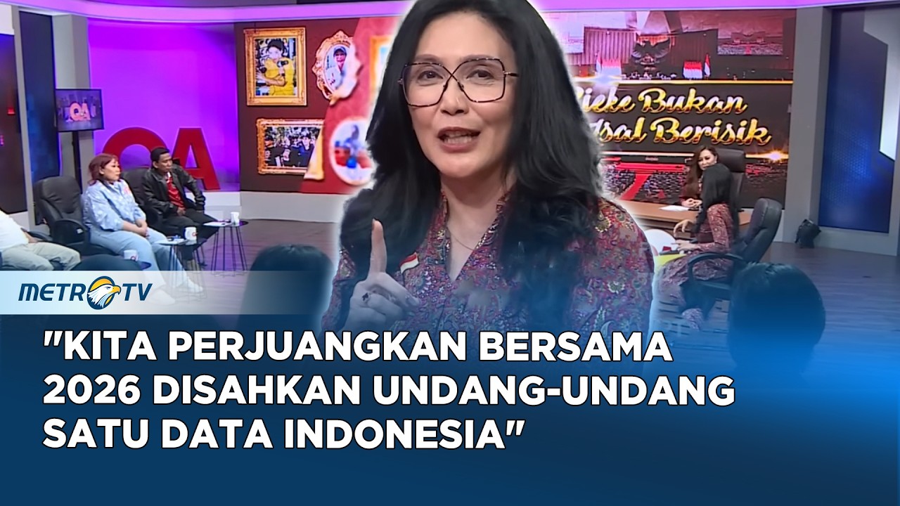 Rieke: Perjuangan Politik, Sumpah Jabatan, dan UU Satu Data #QNA