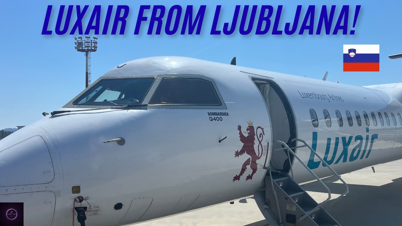BEST AIRPORT VIEWS IN EUROPE? LUXAIR LJU - LUX