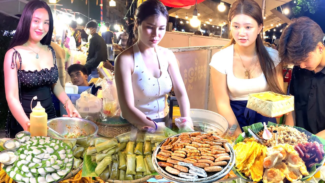 Awesome! Cambodian Street Food Collection 2026 - Orussey Market, Koh Norea Resort, & Walk Street