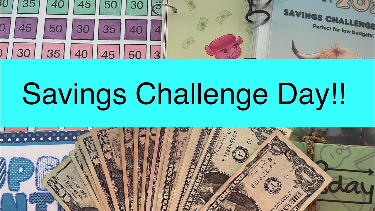Cash Stuffing Savings Challenges l 2024 Challenge l $180 l Sept W4 2024