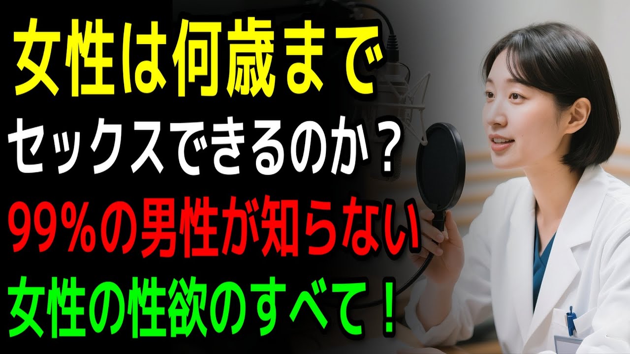 女性は何歳まで性生活を楽しめるのか？性欲はいつまで続くのか？｜泌尿器科専門医が解説する「女性の性欲のすべて」｜夫婦円満の秘訣｜100歳まで健康相談室 | 長生きの知恵