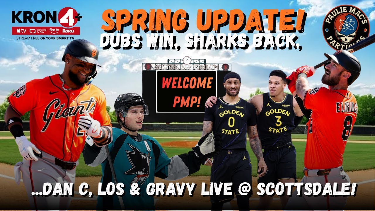 Episode 270 | Giants Spring Update, Dub Win, Sharks back & Dan, Los and Gravy live from Scottsdale!