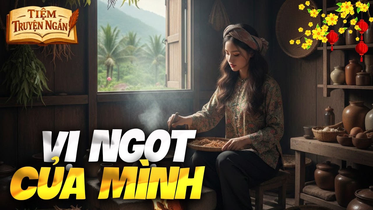 TRUYỆN NGẮN MỖI NGÀY: VỊ NGỌT CỦA MÌNH | Tiệm Truyện Ngắn - Cảm nhận từng phút giây