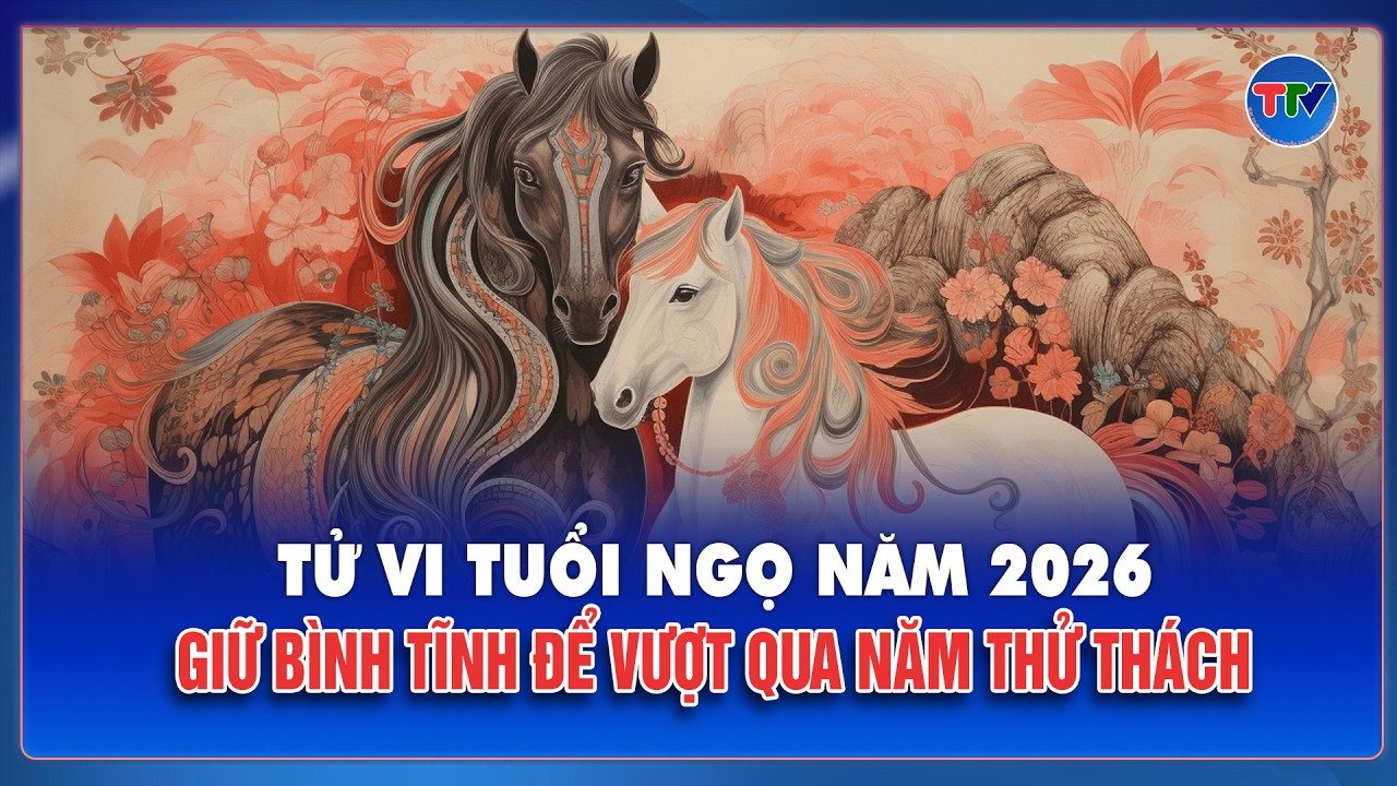 Tử vi tuổi Ngọ năm 2026: Giữ bình tĩnh để vượt qua năm thử thách | TTV