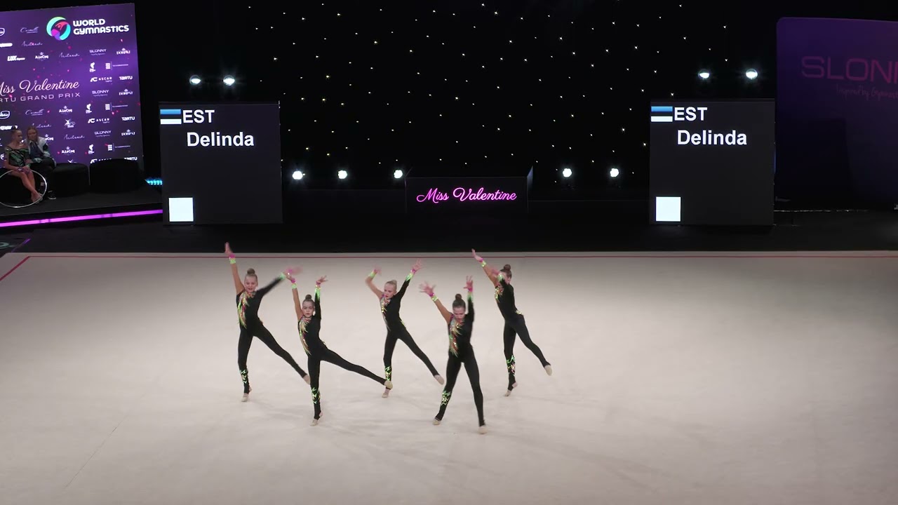 Miss Valentine 2026. Estonia. GC Janika Tallinn - Delinda. AGG 12-14 Short Program Final. EST