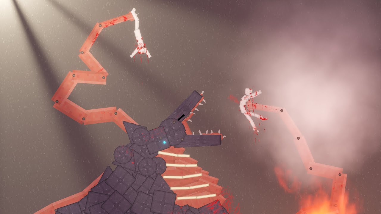 Huge Monsters Attacked People in People Playground