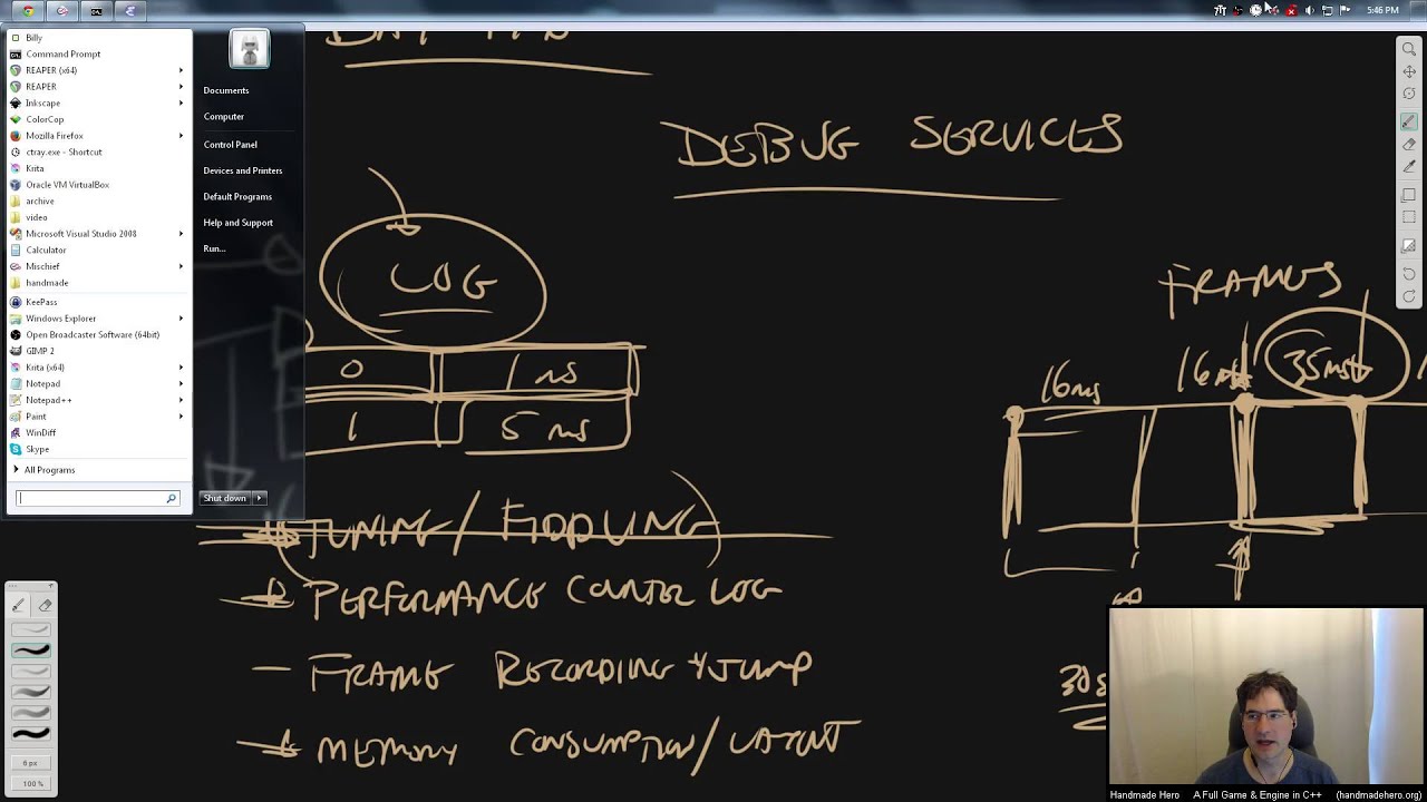 Handmade Hero Day 176 - Introduction to Debug Infrastructure