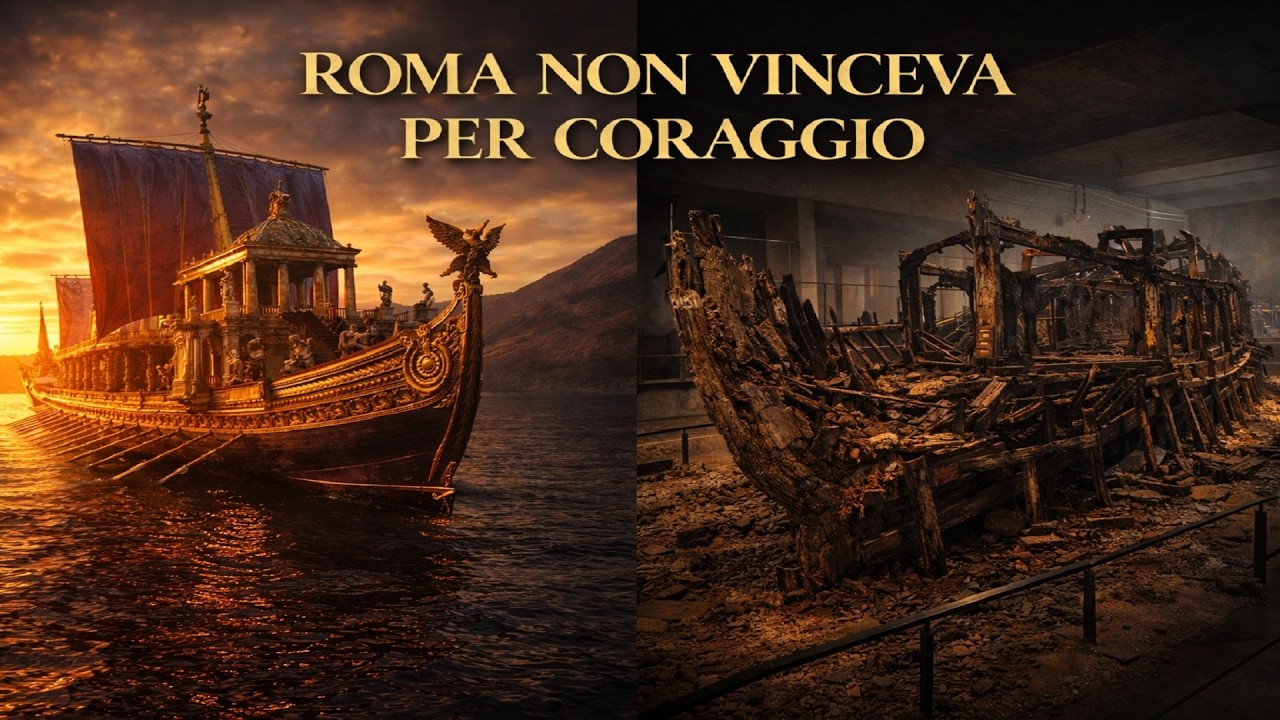 Le Navi Perdute di Caligola: il Segreto Tecnologico Distrutto dal Fuoco