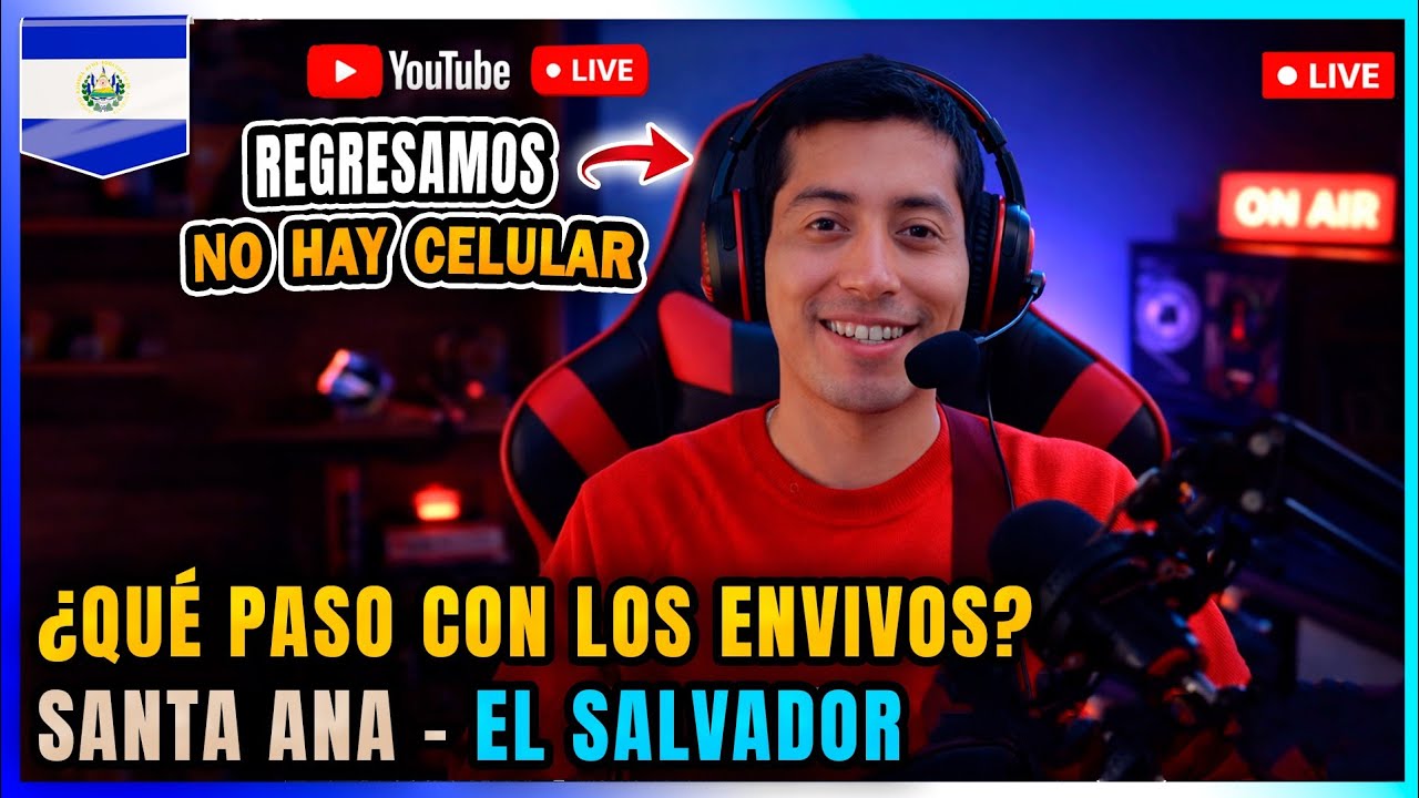 😇 ¿CUANDO HACEMOS ENVIVO? Santa Ana El Salvador