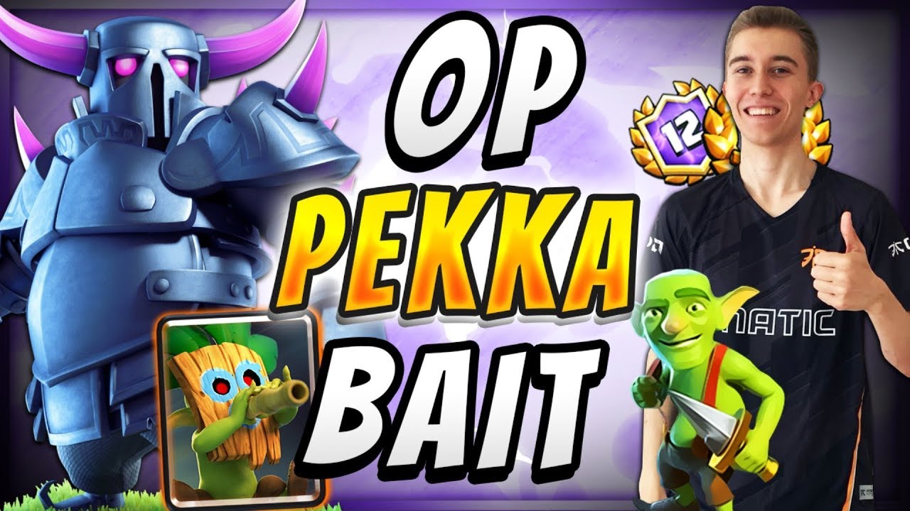 BEST POSSIBLE PEKKA DECK! Log Bait Pekka  — Clash Royale