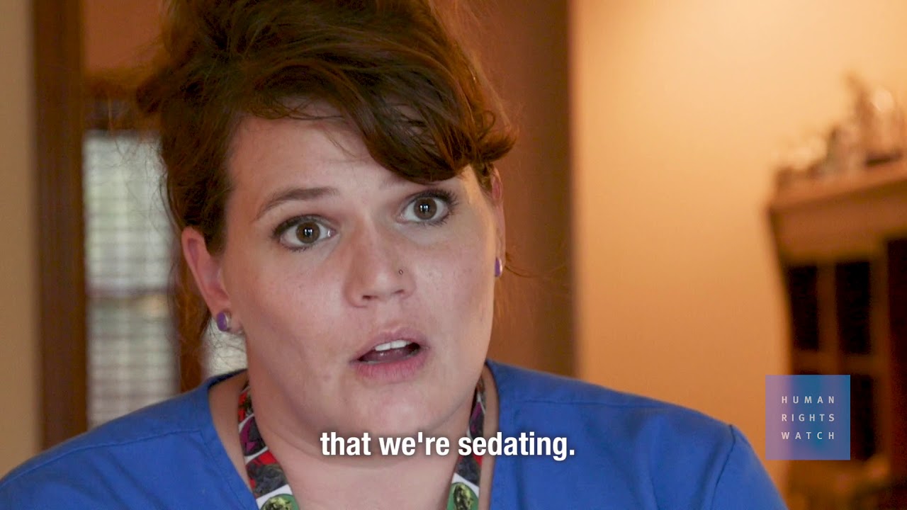 Nurse Speaks Out Against Sedating the Elderly